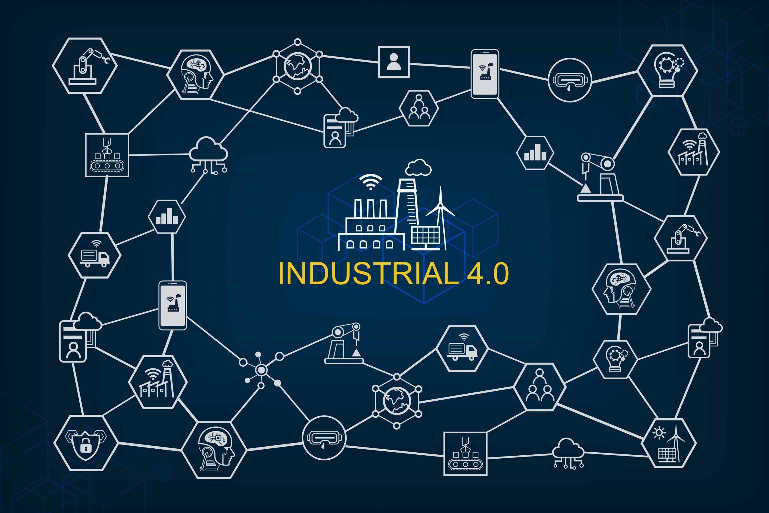 Operators in a modern connected factory
